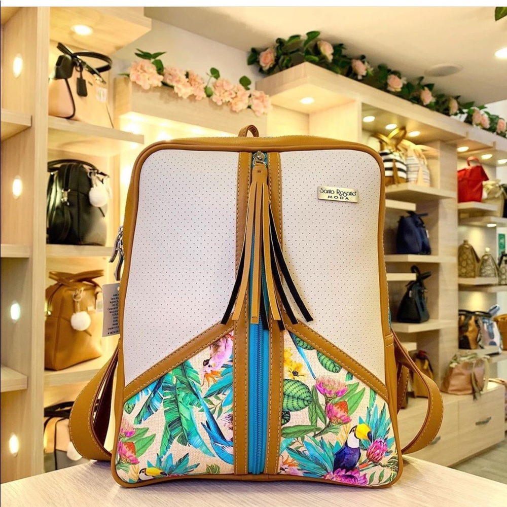 SANTO ROSARIO Nature backpack POLIURETANO